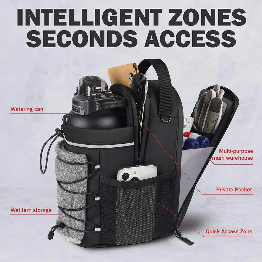 GymMag™ – Magnetyczna Torba na Bidon i Akcesoria